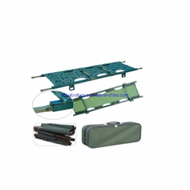 RH-G2022 Hospital Cheap Folding Army Cot Foldable Aluminum Stretcher