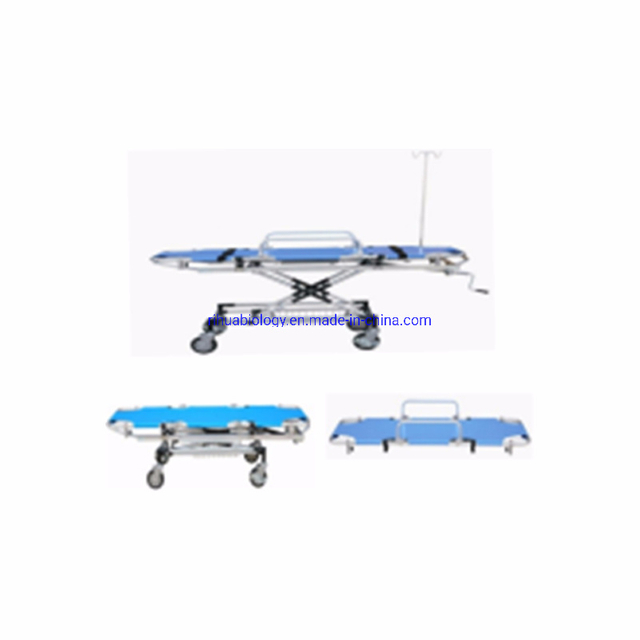RH-G2039 Hospital Mechanical Elevating Emergency Equipment Patient Transfer Stretcher