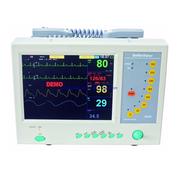 Rh-9000b Single Phase Wave Defibrillators to Hospital Equipment