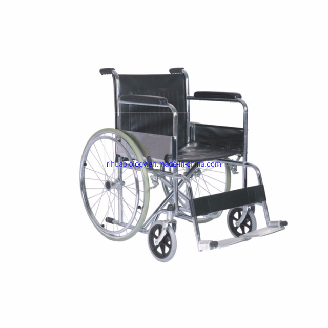 RH-Q108 Hospital Steel Foldable Economic Cheapest Wheelchair