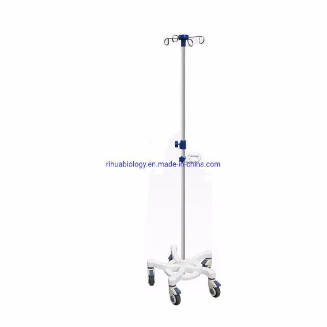 Rh-Kx-500 Hospital Floor-Standing Stainless Steel Saline Infusion Stand