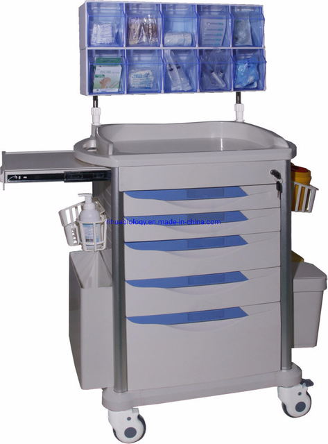 RH-C703 Hospital OT Procedure Equipment 10 Anesthesia Box Anesthetist Cart