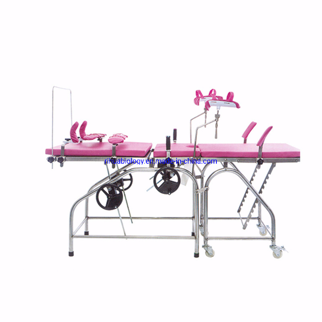 Manual Obstetrics and Childbirth Delivery Bed to Hospital Furniture