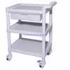 RH-101D Hospital ABS Miscellaneous Medical Supply 3 Shelves Cart