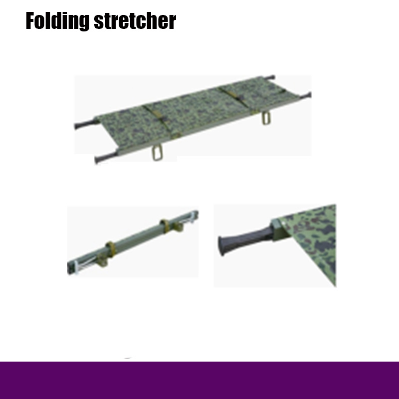 Hospital Strong Folding Aluminum Alloy Stretcher