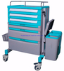 RH-C137 Modular Design Hospital ABS Medical Emergency Trolley