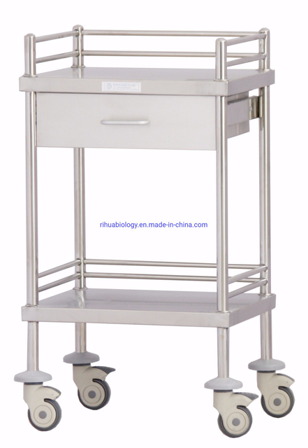 Hospital Stainless Steel Instrument Cart