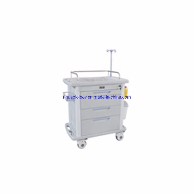 Rh-CH101 Hospital Furniture Infusion Rack ABS Patient Nursing Cart