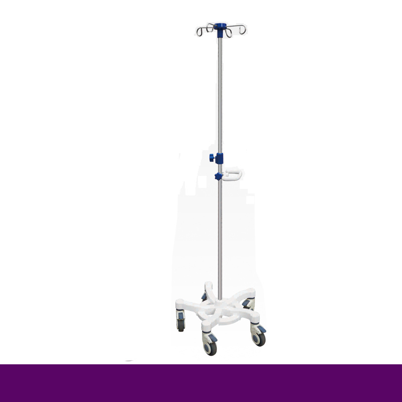 Rh-Kx-500 Hospital Floor-Standing Stainless Steel Saline Infusion Stand