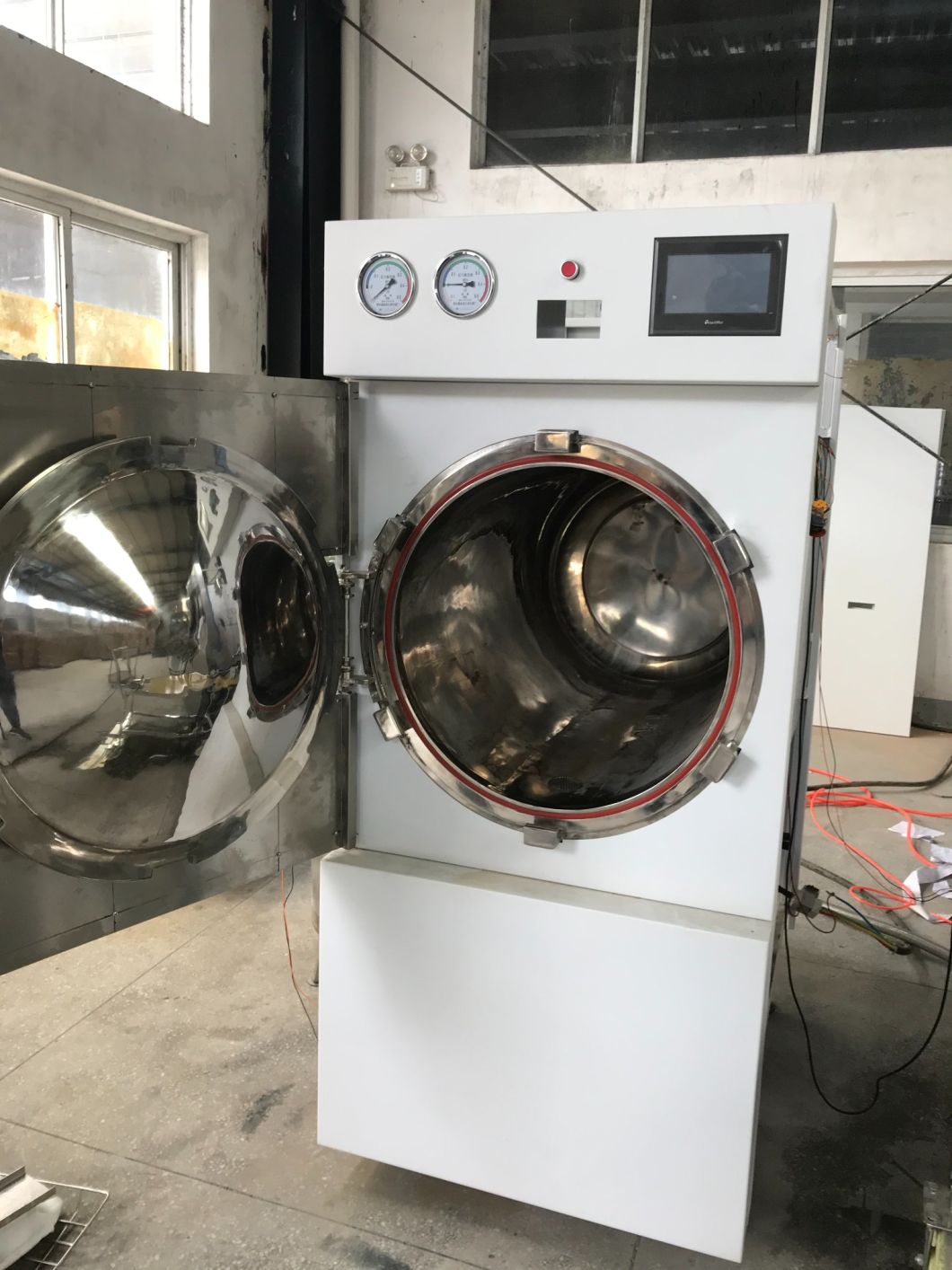 Rh-75m 3-Times Pre-Vacuum 75liter Bulk Pulse Vacuum Sterilizer Hospital Theatre Clinic Vertical Steam Autoclave with Record Printer