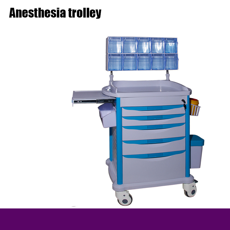 ABS Anesthesia Cart Hospital Medical Trolley