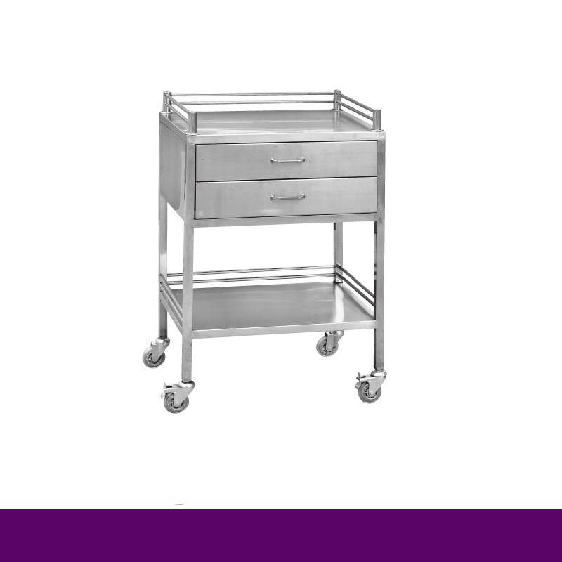 Rh-CRC17 Hospital Stainless Steel Treatment Cart