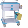 RH-C168 Multiple Medical Supply Drawer and Bucket Hospital Furniture Treatment Cart