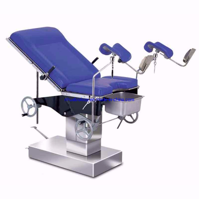 Rh-Bd115 Hospital Hydraulic Maternity Birthing Equipment Gynaecology Table