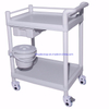 Rh-201I Hospital ABS 1 Drawer Mobile Supply Station Cart with bucket