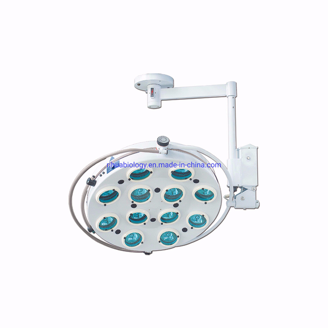 Hospital Rh-Bl132 Cold Light 12-Hole Operating Shadowless Lamp