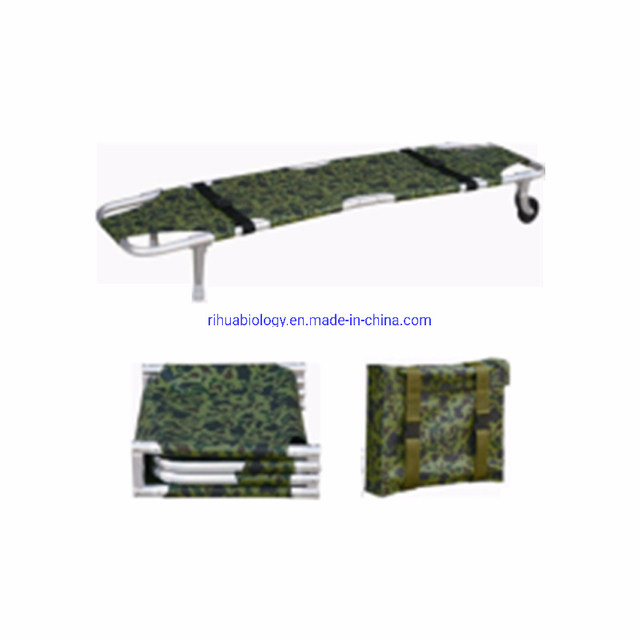 RH-G2020 Hot Selling Hospital Medical Used Appliances Comfortable Folding Ambulance Stretcher