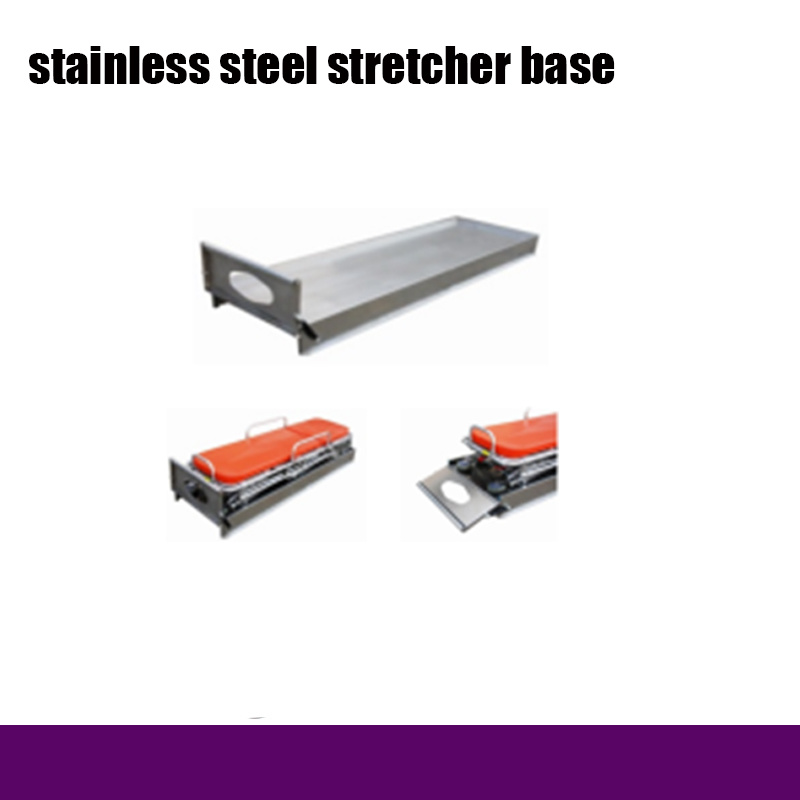 Hospital Medical Stainless Steel Stretcher Base for Ambulance Stretcher