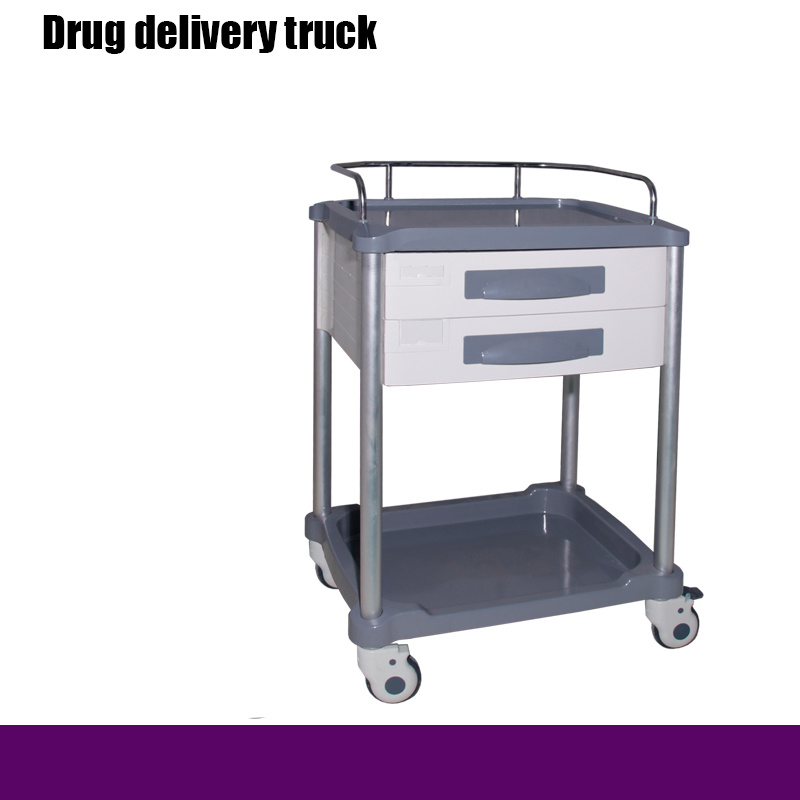 Medical Beautiful Plastic Trolley for Hospital Drug