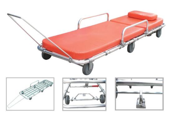 Hospital Aluminum Alloy Stretcher Trolley