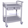 RH-201 Hospital Furniture Multi Purpose Two Drawer ABS Supply Cart 