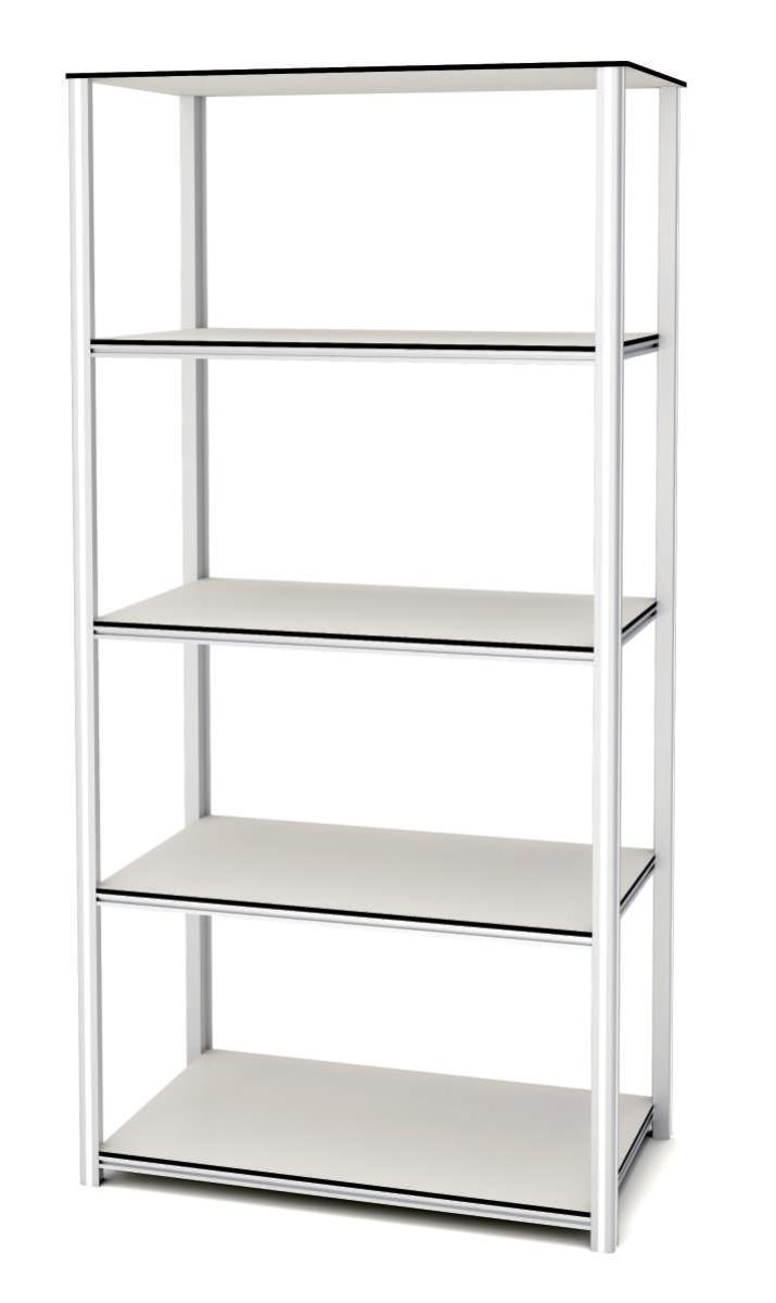 Rh-T529 5 Level Simplicity Medical Instrument Storage Shelf: Hospital Furniture Supply