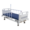 Rh-As304 Three-Function Manual Crank Hospital Nursing Care Bed Medical Treatment Furniture with Side Railings