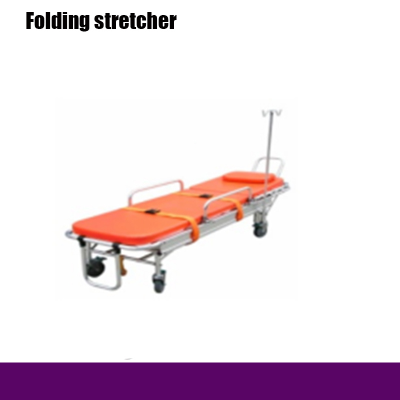 2019 Aluminum Alloy Automatic Hospital Loading Ambulance Stretcher