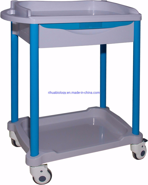 RH-C156 Hospital Medical Therapy Furniture Aluminum Treatment Cart