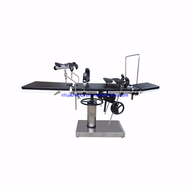 Cheap Carbon Steel Welded Surgical Operation Table for Clinic Hospital