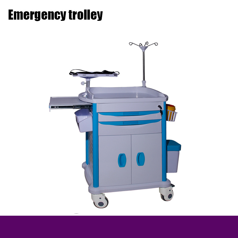 Hospital ABS Medical Medicine Emergency Trolley