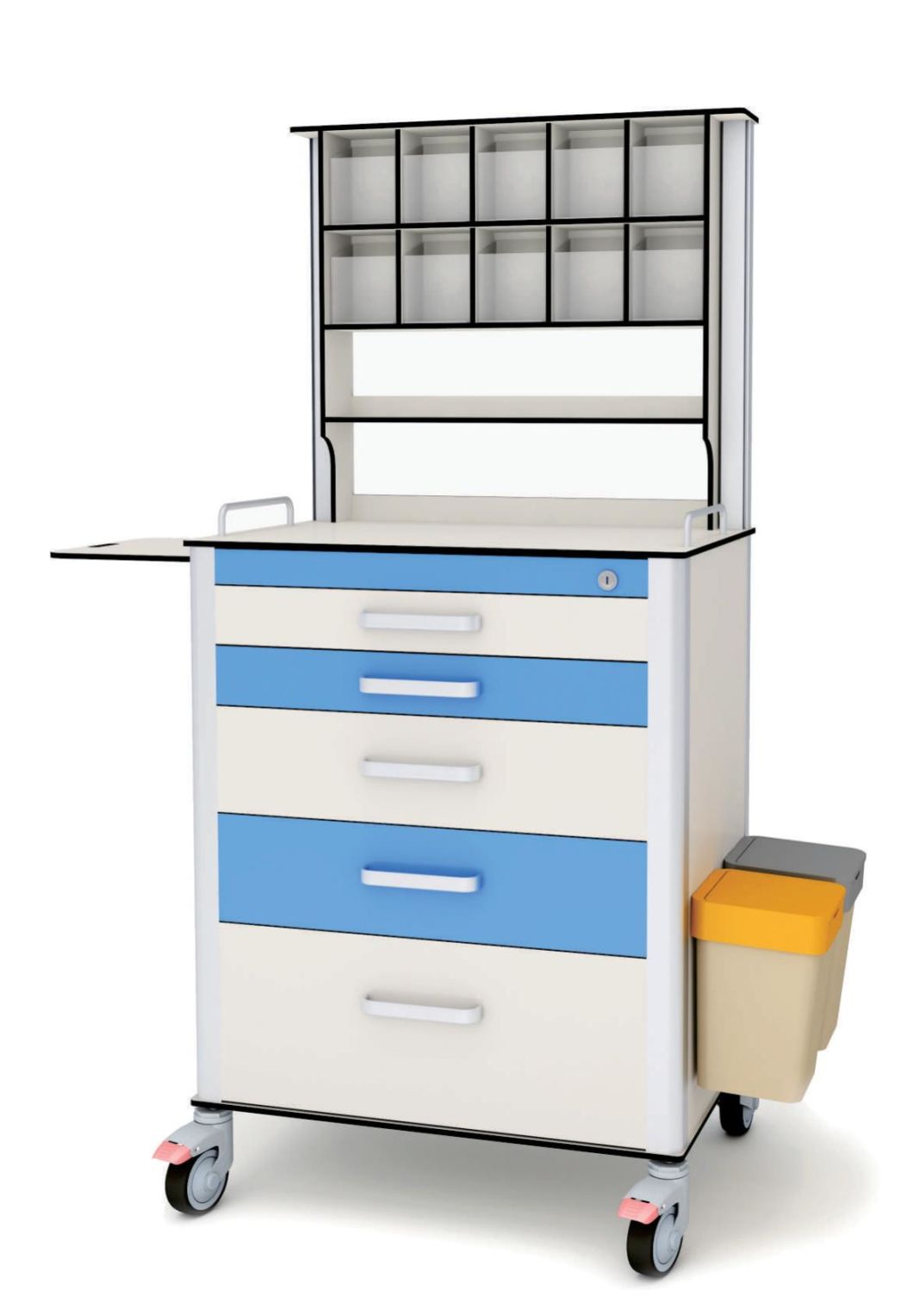 Modular Multifunctional Anesthesia Cart - Hospital Surgical Furniture