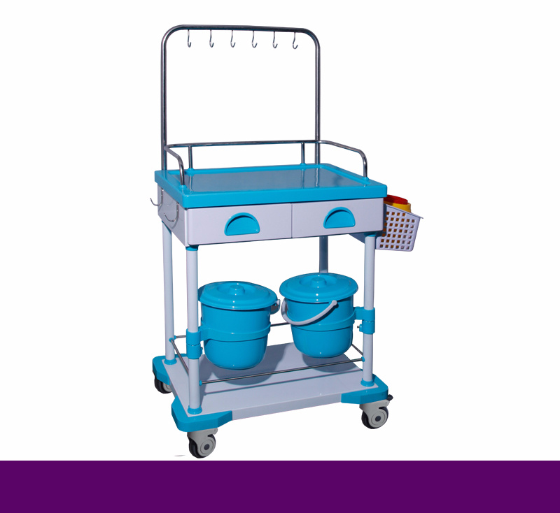 Hospital Medical Injection ABS Infusion Trolley