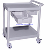 RH-201C Hospital Clinic Simple Furniture 2 Small Drawer Miscellaneous Supply Cart