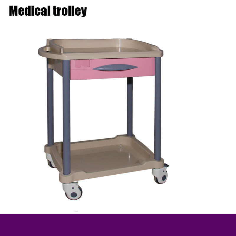 Hospital ABS Medicine Trolley Medical Nursing Cart