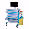 RH-C225 Hospital Patient Ward Nursing Furniture Computer Cart with Medicine Supply Drawer