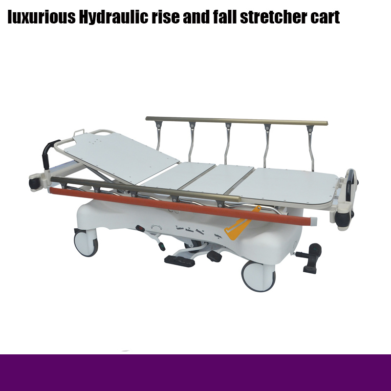 Rh-D210 Hospital Luxurious Rise and Fall Stretcher Cart