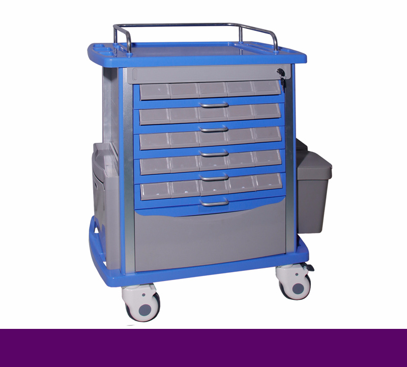 Hospital Drug Delivery Vehicle Used Medication Carts