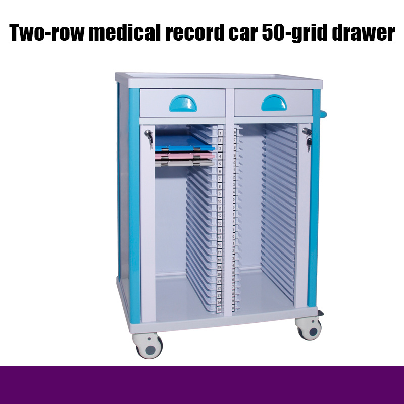 Hospital Trolley - Medical Patient Record Tablet Cart