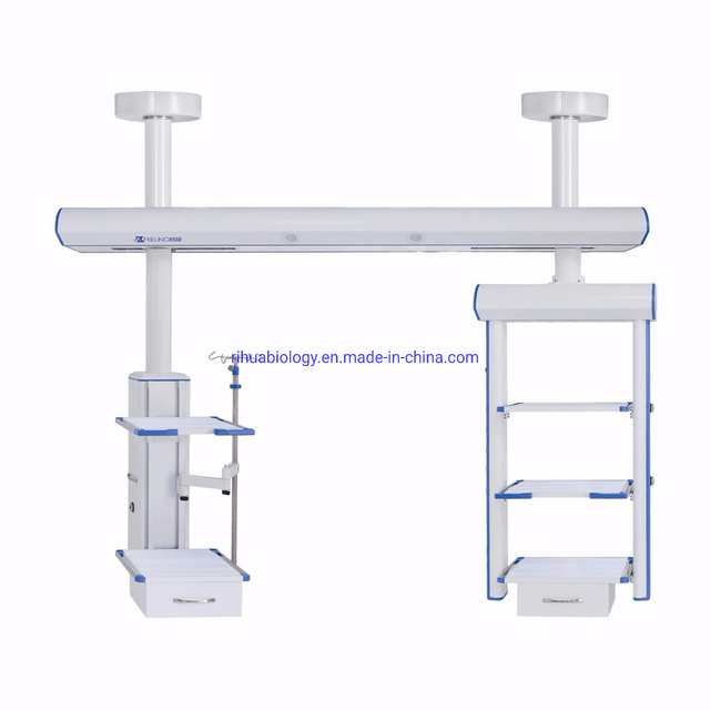 Rh-Bt104 Hospital ICU Equipment Medical Pendant Manually Operated Birdge Pendant 