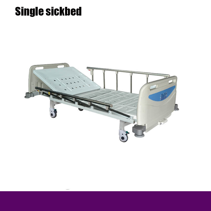 Hospital Impatient Low Price Medical Bed Single Crank Medical Bed