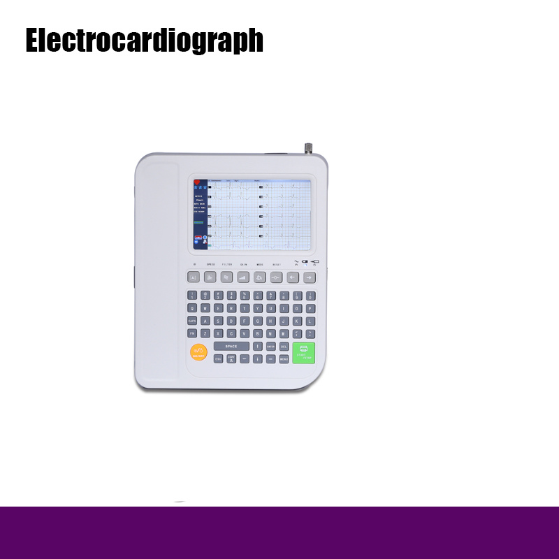 7" Color TFT LCD Display Electrocardiograph to Hospital Equipment