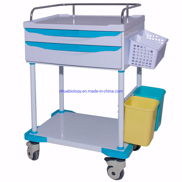 RH-C143 Hospital Multifunction Trolley Crash Cart Nursing Cart Transfusion Cart