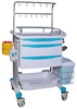 RH-C121 Hospital Furniture Medical Patient 2 Hook Row Infusion Cart