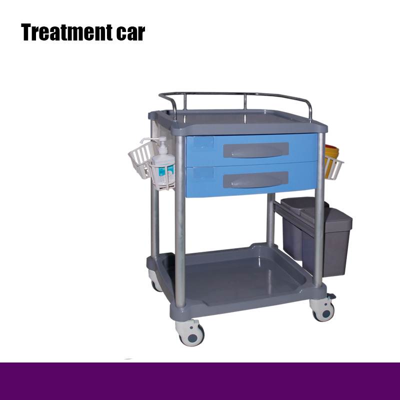 Refined Medical Plastic Trolley for Hospital Drug Delivery