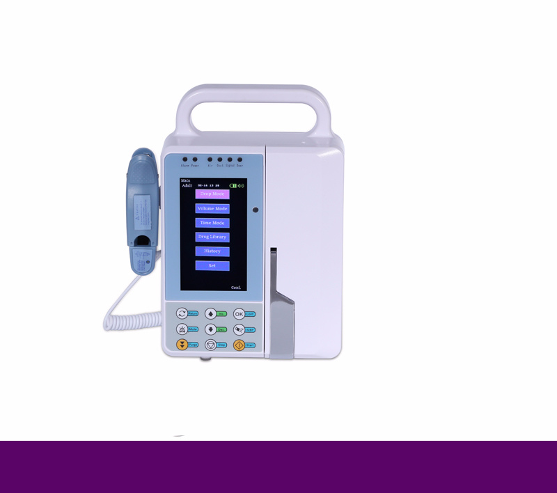 Hospital Infusion Pump with Drop Sensor