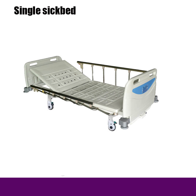 Rh-BS104 Hot Sale Moveable Hospital Bed with One Function