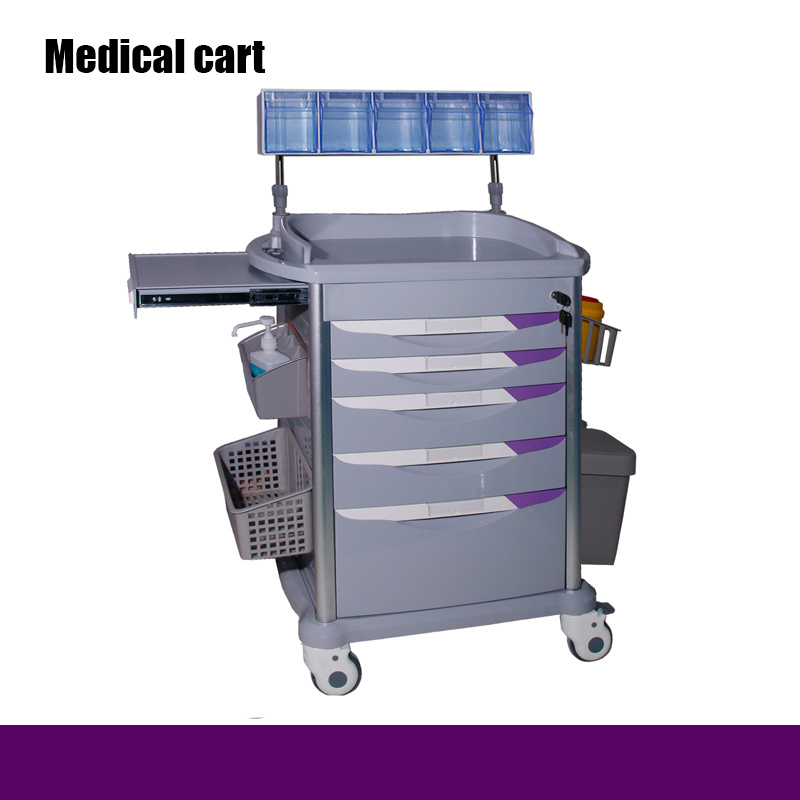 Hospital ABS Medical Equipment Medical Trolley Anesthesia Trolley