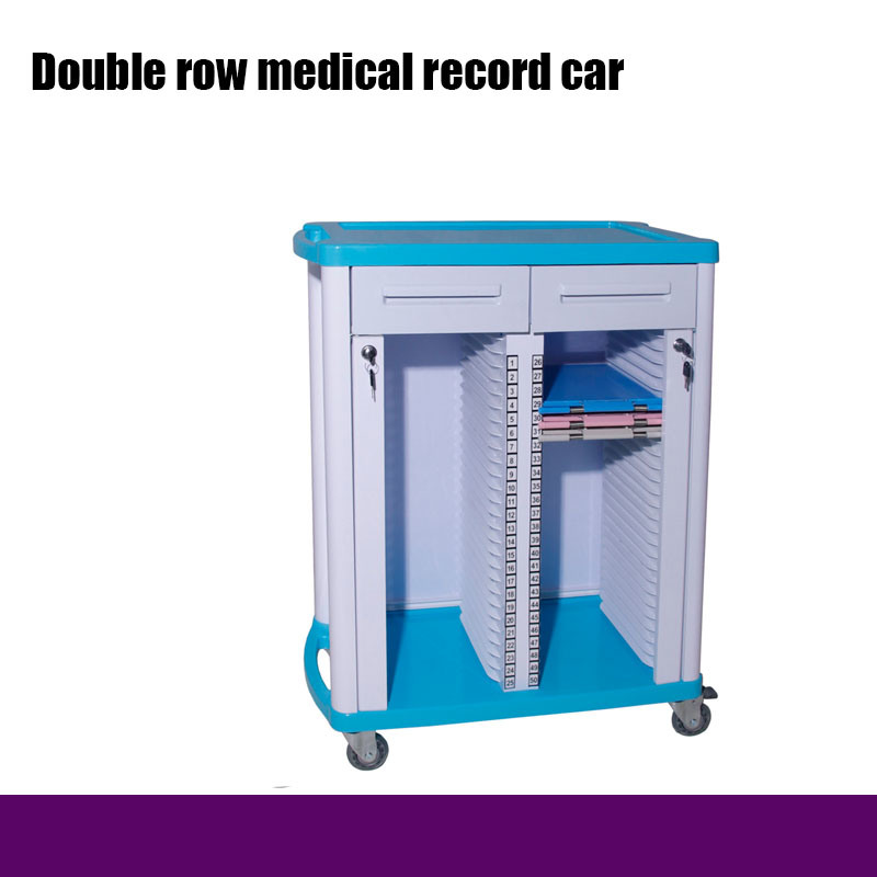 Double Row Cart, 50-Bar Drawer to Hospital Furniture