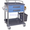 RH-C163 Refined Hospital Medical Furniture Aluminum 2 Drawer Medication Cart